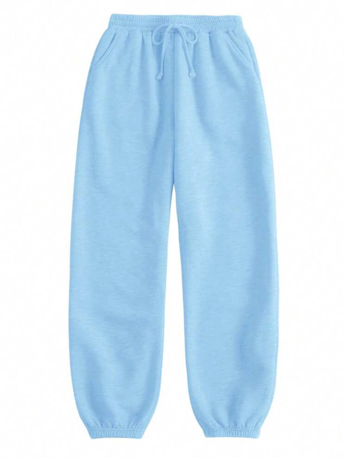 blue sweat pants