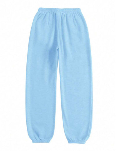 blue sweat pants